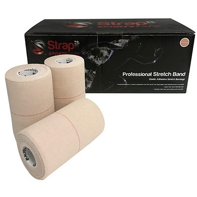 Strapit Professional EAB - Stretchband Heavy, 4in x 7.5 yds, Box of 8