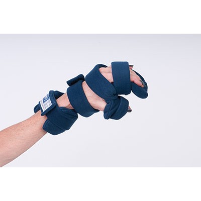 Comfy Splints Progressive Rest Hand w/ Five Straps (finger separator included), Choose Side, Choose Size