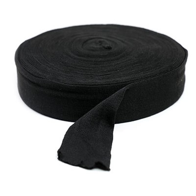 CanDo Black Polyester Stockinette - Choose Size
