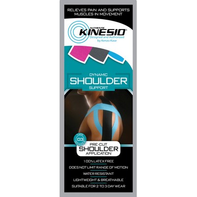 Kinesio Tape pre-cuts, shoulder, 20/case