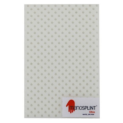 Manosplint Ohio Perf White 1/8" x 18" x 24" 19% Perf White, 1 sheet