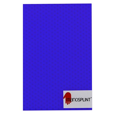 Manosplint Ohio F Perf 1/16" x 18" x 24" 36% Perf Blue/Grey Fabric, 1 sheet