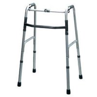 Show product details for Deluxe Folding Walker, One Button, Junior