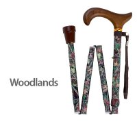 Medbasix Mens Exclusive Height Adjustable Folding Fashion Cane