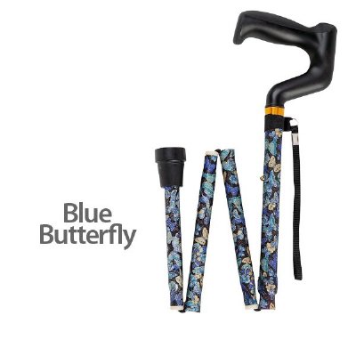 Medbasix Pillow Grip Folding Fashion Cane