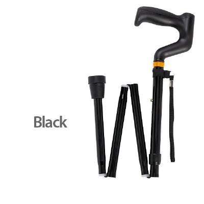 Medbasix Pillow Grip Folding Fashion Cane