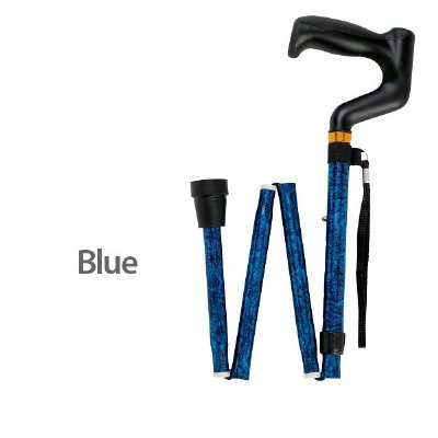 Medbasix Pillow Grip Folding Fashion Cane