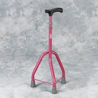 Show product details for Walk Easy Pediatric Tripod Cane, Color Choice