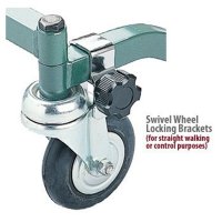 Show product details for Swivel Wheel Locking Brackets