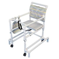 Show product details for Standard 18" Height Adjustable Ambulator with Anti-Tip Outriggers