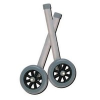 Show product details for Walker Extension Legs with 5" Wheels