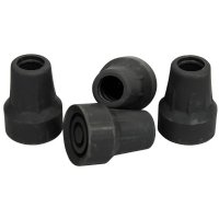 Show product details for Standard Utility Tips, Fit 7/8" Tubes, Black