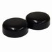 Show product details for Glide Caps for Walker Legs, Black (Fit Lumex Tips 1-9/16" OD)