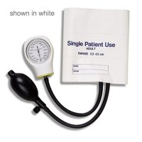 Show product details for Disposable Single-Patient Use Sphygmomanometers, Yellow, Adult, 5 per Box