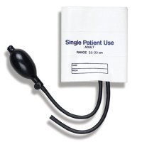 Show product details for Mabis Single-Patient Use Inflation System, Adult, 5 per Box