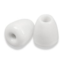 Show product details for Universal Soft Vinyl Eartips in White