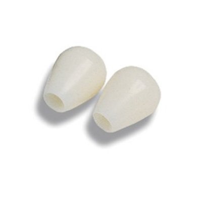 3/8" Soft Clear Silicone Ear Tips
