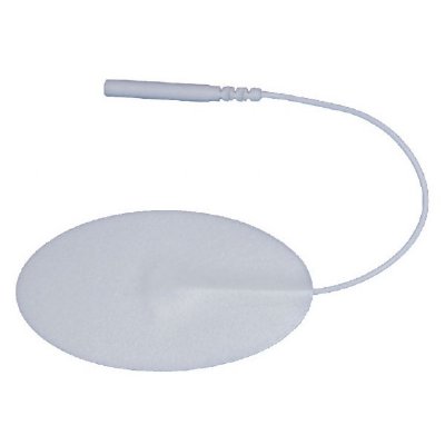 PMI Advantrode Elite Silver TENS Electrodes- 1.5" x 2.5" Oval Foam, 4 Electrodes per Pack