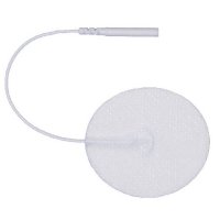 Show product details for PMI Advantrode Elite Silver TENS Electrodes- 2" Round White Spunlace 4 Electrodes per Pack