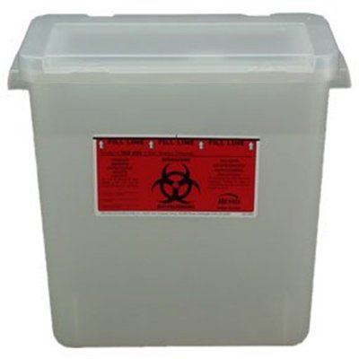 3 Gallon Disposable Sharps Container - Beige