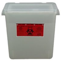 Show product details for 3 Gallon Disposable Sharps Container - Beige
