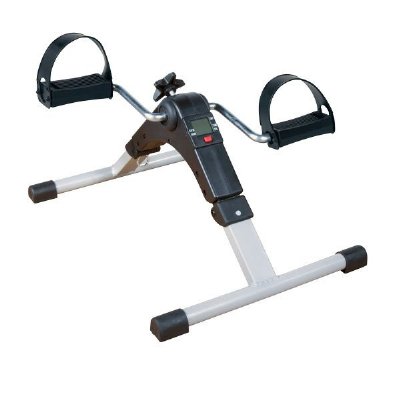 Folding Exercise Peddler with Electronic Display