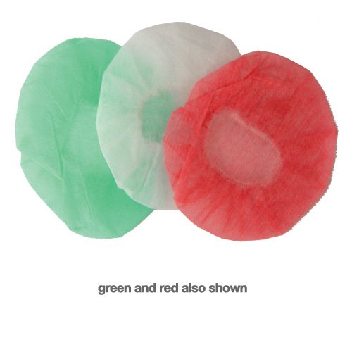 Large Sanitary Ear Muff Covers, White