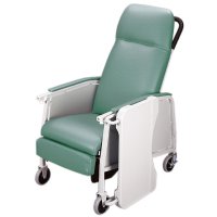 Show product details for Lumex 574G Deluxe Three Position Recliner