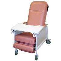 Show product details for Drive Medical Three Position Recliner, Rosewood