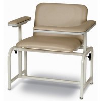 Show product details for Winco XL Padded Blood Drawing Chair