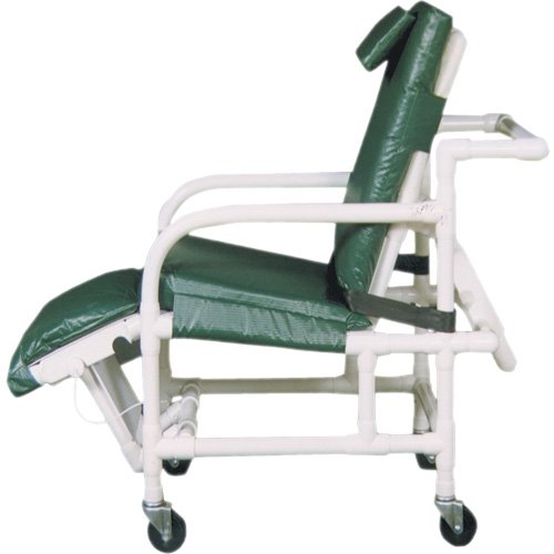 MRI PVC MultiPosition GeriChair, 21 With Elevating Legrest and Sliding Footrests