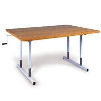 Show product details for Hi-Lo Crank Table, 28" x 60"