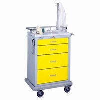 4-Drawer Infection Control Cart