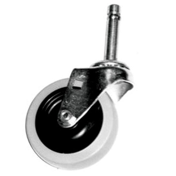 5 Faultless Bed & Crib Swivel Caster, 7/16 Setm Diam., 1 29/32 Stem
