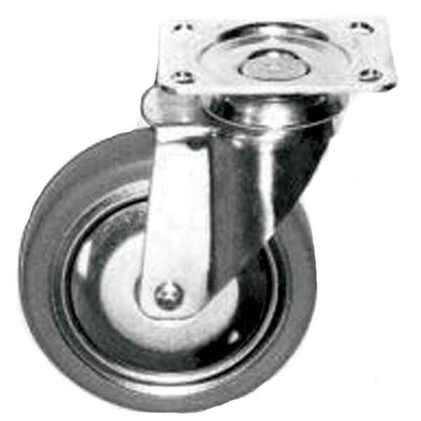 Rhombus 6 Plate Swivel Caster, Ball Bearing