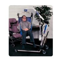 Show product details for Invacare Divided Leg Sling with Headrest - Large Solid Fabric