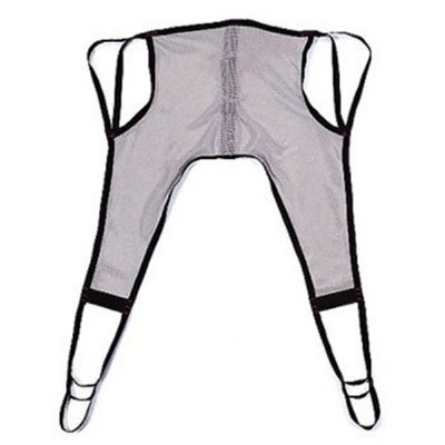 4-Point Hoyer Bath Sling - Nylon Mesh - Medium Gray