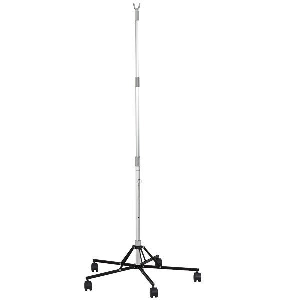 PitchIt Sr. Collapsible IV Pole, 5Leg Wheeled Model