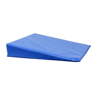CanDo Positioning Wedge - Foam with vinyl cover  - 20" x 22" x 6", Choose Firmness, Choose Color