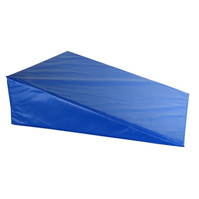 CanDo Positioning Wedge - Foam with vinyl cover - 24" x 28" x 8", Choose Firmness, Choose Color