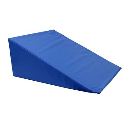 CanDo Positioning Wedge - Foam with vinyl cover - 24" x 28" x 12" - Choose Firmness, Choose Color