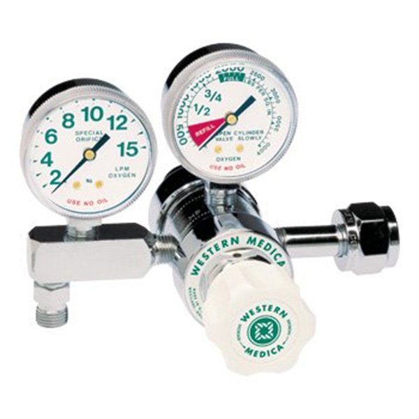 Flow Gauge Oxygen Regulators Two Stage Model