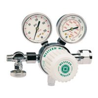 Show product details for Hight Purity Regulator, 0-45psi, 650 SCFH, Choose Nut & Nipple or Yoke Connection