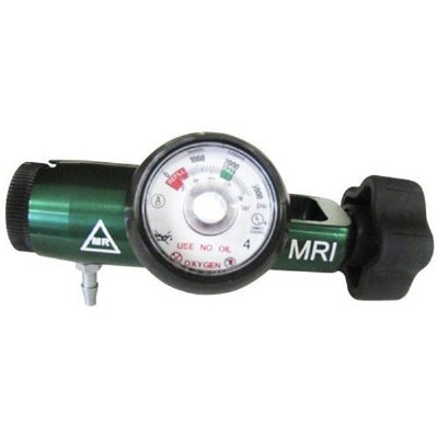 Non-Magnetic Click Style Regulator-1/4-25 LPM, CGA-870 Yoke with Barb