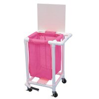 Show product details for PVC Standard Single Linen Hamper, with Footpedal