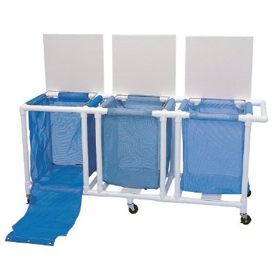 PVC Jumbo Triple Linen Hamper