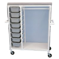 Show product details for Clothing Cart with 8 Pull Out Drawers