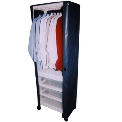 Garment Rack w/3 Drawers