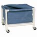 Show product details for 9-Bushel Laundry Cart with Mesh or Solid Bag/Cover and Floor Plate