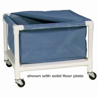 9-Bushel Laundry Cart with Mesh Base Support